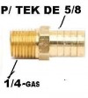 Bico P/ Mang. 1/4-rosc P/ Tekalon 5/8 E16m Mangueira