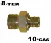Conector Macho 08x10mm Desmotado
