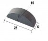 Chaveta 6x10x25 Eixo Comp Comando Om314/om352 Mmb