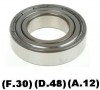 Rolamento 6209 2 Rs Skf