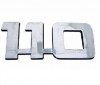 Emblema 110 Cromado +