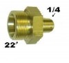 Niple Redutor Macho 22x1/4
