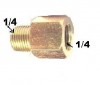 Niple Redutor Macho & Femea 1/4x1/4 Ntp