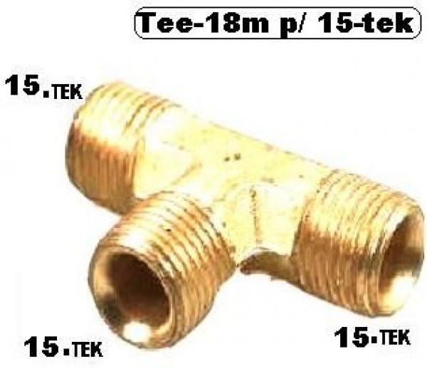 Tee Uniao 15m Demontado 15.tek-22gas Uniao 22.gas