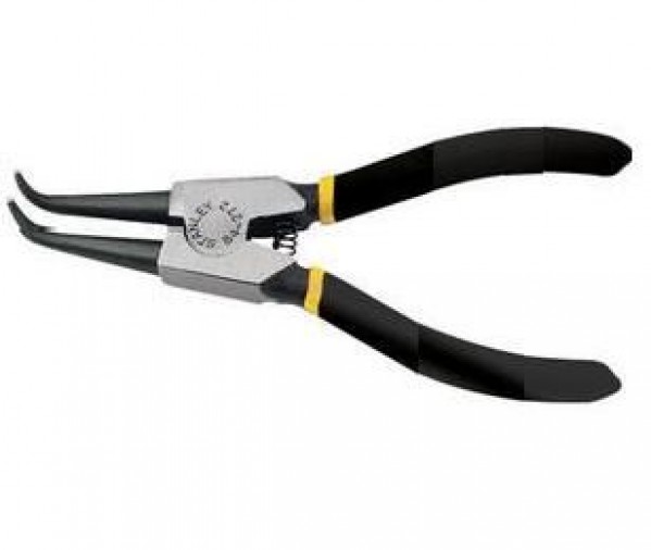 Alicate Para Aneis Trava Bico Torto Externo