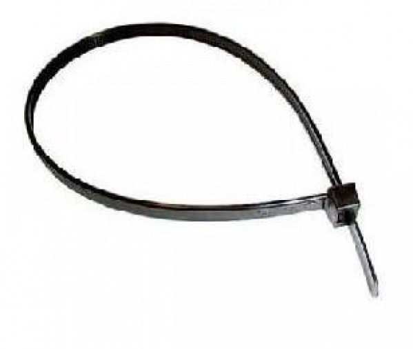 Abracadeira Plastica P/fio 30cm 4.8mm Preta Fita Ret