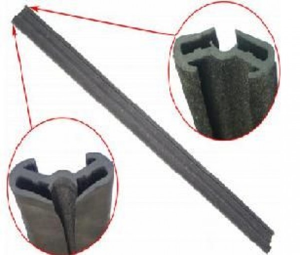 Canaleta Borracha Vidro Porta Sc 112/113-tr Interno 65cm Borracha