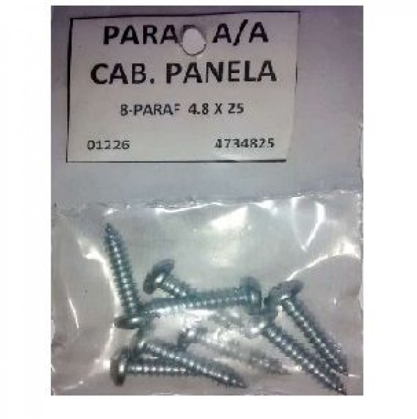 Kit Parafuso Fer Aut/atarr.c/pan 4.8 X 25