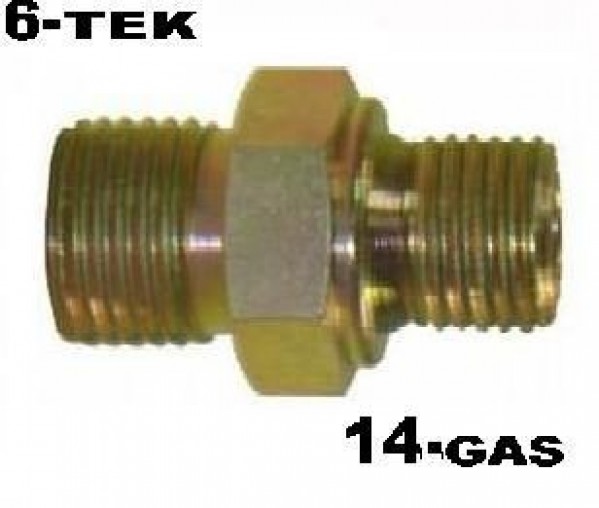 Conector Macho 06x14mm Desmotado