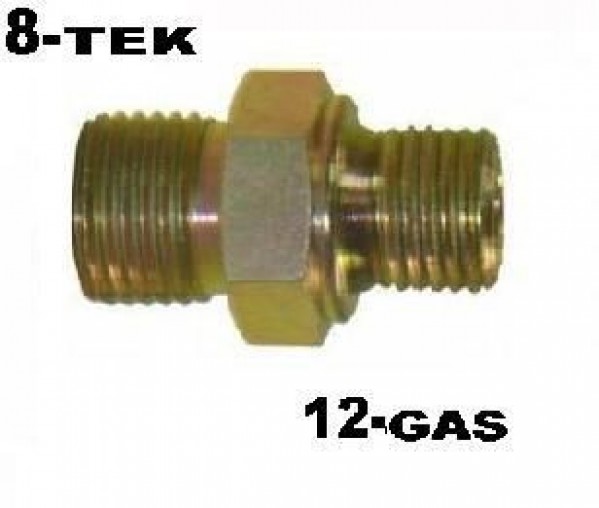 Conector Macho 08x12mm Desmotado