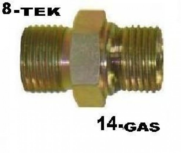 Conector Macho 08x14mm Desmotado