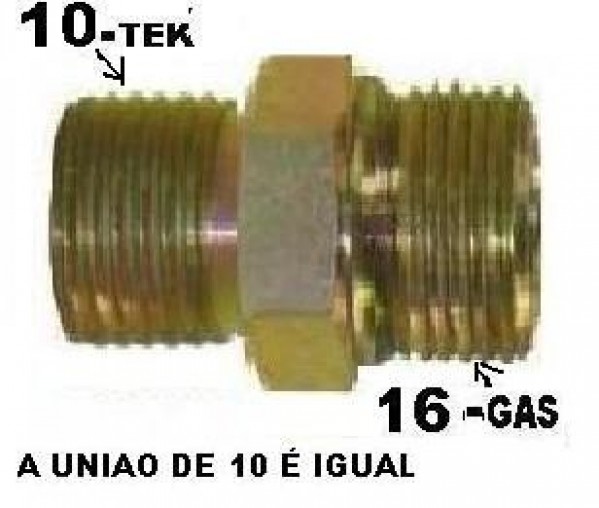 Conector Macho 10x16mm A-320 Desmotado
