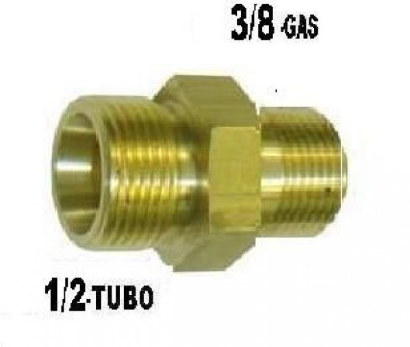 Conector Macho 1/2x3/8 Desmont