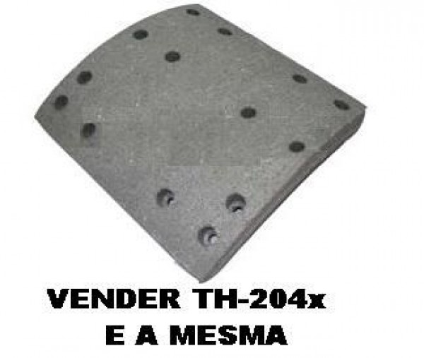 Lona Freio Th-4718x Terminal (jogo 8 Pc) É A Mesma Th-204