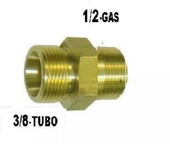 Conector Macho 3/8x1/2 Desmont Freio A Ar