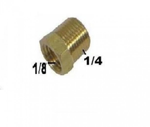 Redutora 1/4x1/8 Macho & Femea > Db-2206