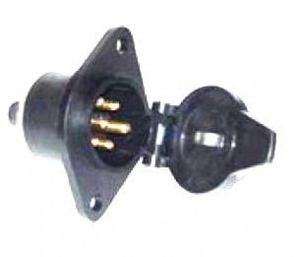 Tomada Redonda Femea 07-polos A2-266 (p/carreta) Original