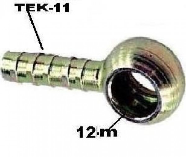 Olhal 12mm Tekalon 11x07 ( Longo )