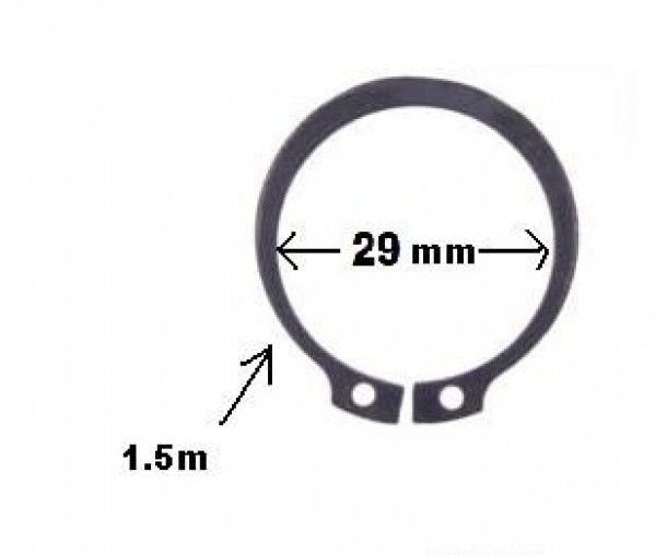 Trava Elastica 29m Ext Eixo ``s`` E Eixo Piloto Sc 110/11/12/40/41/42 ***