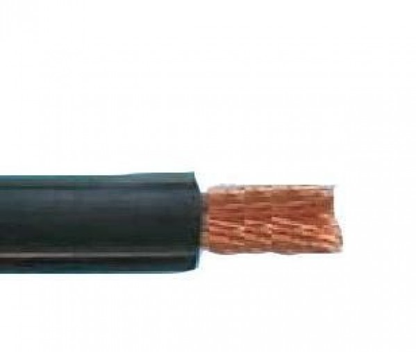 Cabo Bateria 50mm Pos Fio 1/0 Rolo 10 Mts