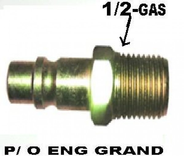 Pino Engate Rapido 1/2 Macho R Ext 1/2   A-173