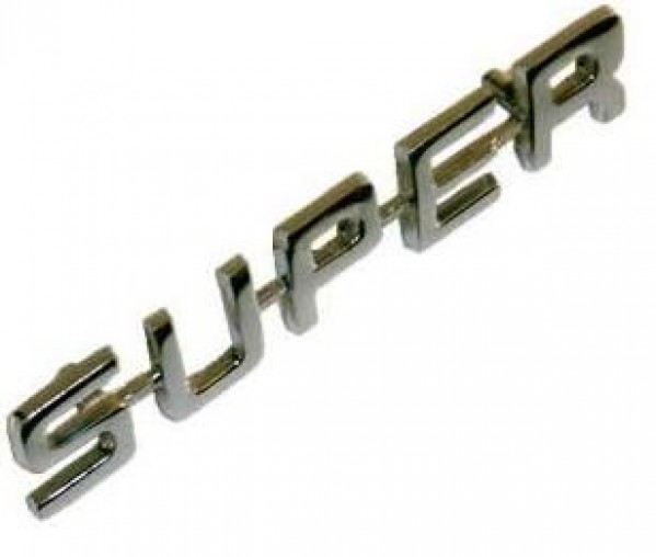 Emblema super Cromado +