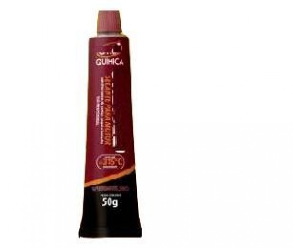 Cola Silicone Alta Temperatura 50g Verm.