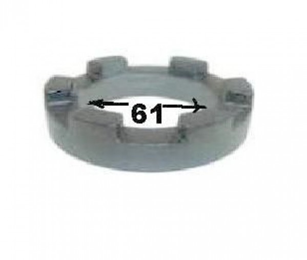 Porca Eixo Carr-cubo 61mm Rodov Rosca-grossa