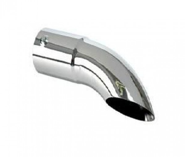 Ponteira Escapamento Crom. Curva 3.1/2´´ 35cm