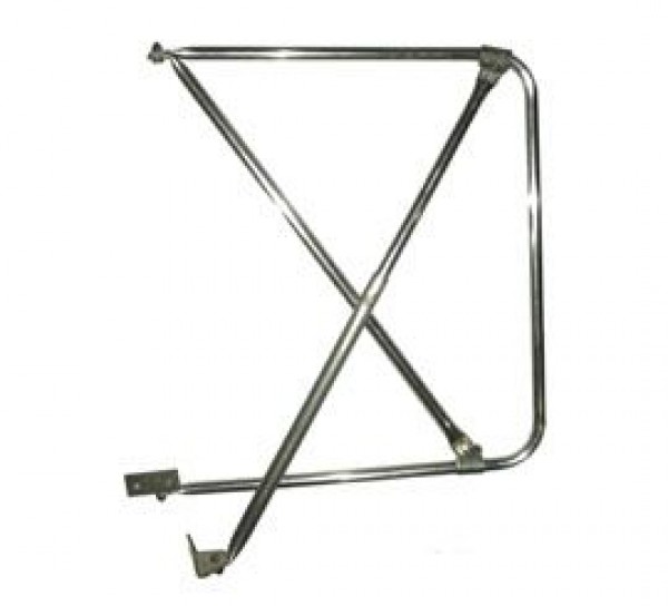 Braco Espelho Retrovisor Aluminio C/ Estirantes