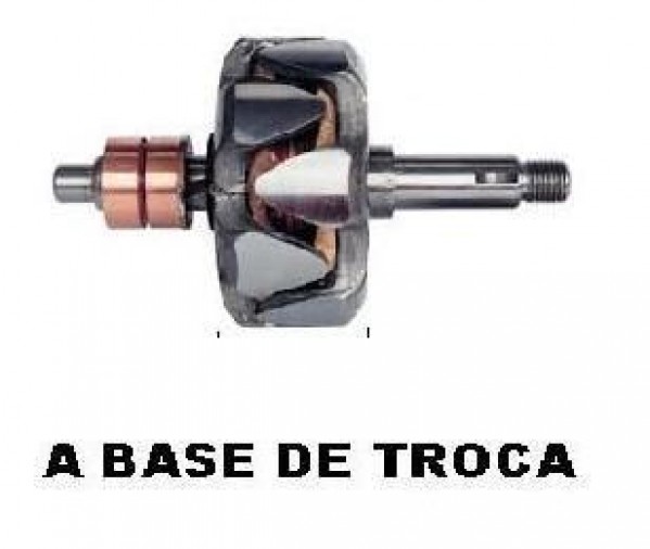 Rotor Alternador 24v 17x58colet12x40 55a Bosch Mod