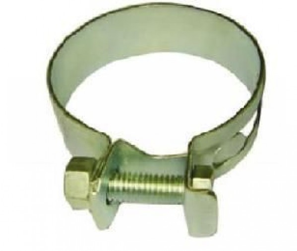 Abracadeira Escape 4`` C/sup Tubo Terminal Orig Volvo Terminal Escapamento Mercedes Com Suporte Original