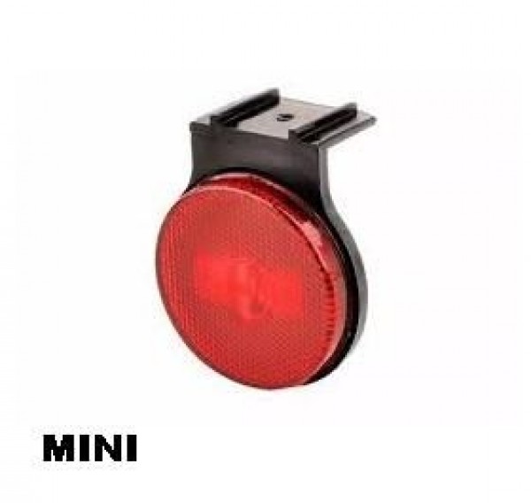 Lanterna Led Mini C/ Fio Carreta 24v Am C/suporte Lanterna 325