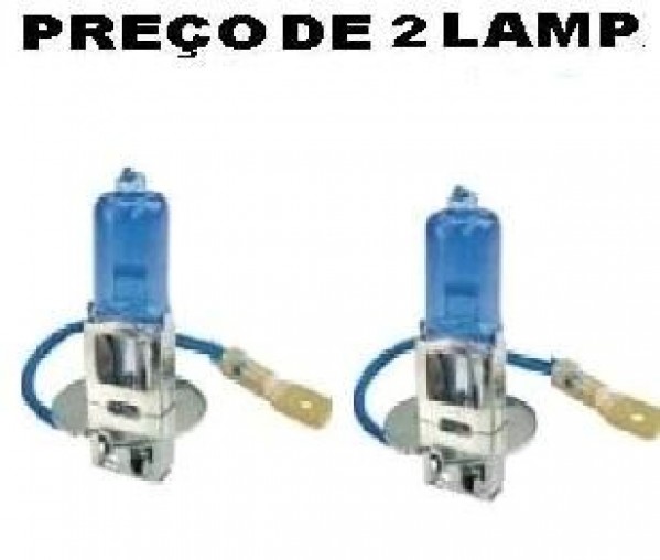 Lampada Farol Milha H3-24v Parale Super-branca 55/60w
