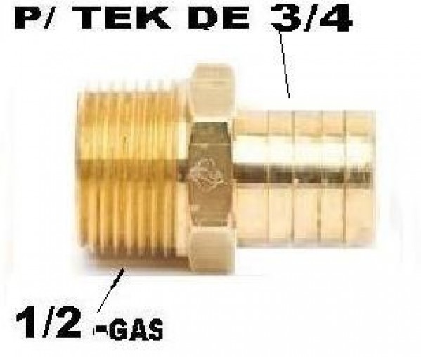 Bico P/ Mang. 1/2-rosc Mangueira Lon 3/4 0415-18 Mangueira