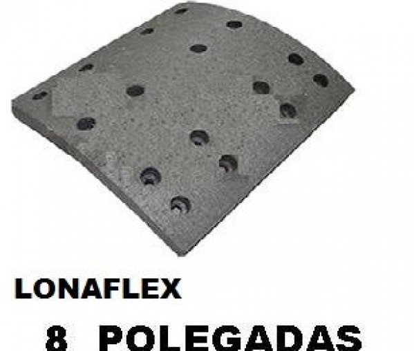 Lona Freio L-638 Lonaflex (jogo 8 Pcs) Carreta Igual Th-4516