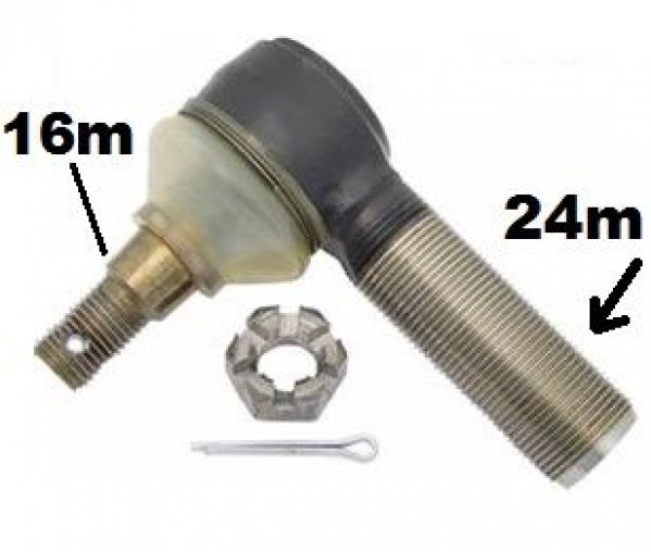 Terminal Alavanca 24x102 R-1.5 Cambio L-dir Volvo Nl/10/12/edc. 24mm 102mm Terminal Alavanca A2=1546