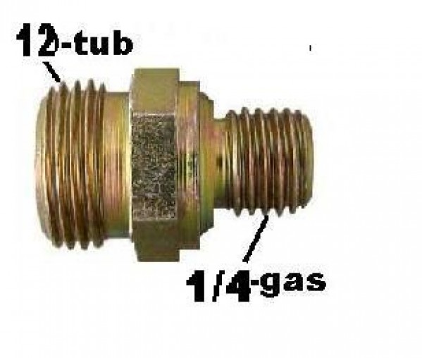 Conector Macho 12x1/4 Desmontada