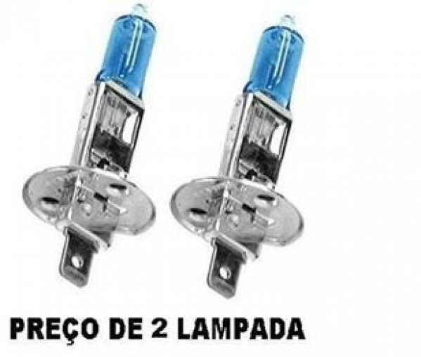 Lampada Farol Milha H1-12v Parale Super-branca55w