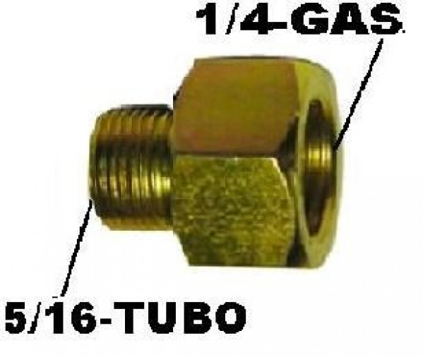 Conector Femea 5/16x1/4 Desmont