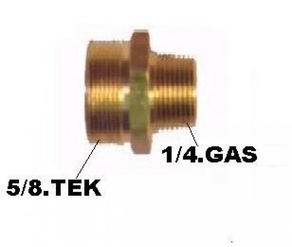 Conector Macho     5/8x1/4      Desmont