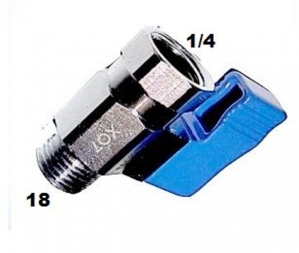 Registro Esfera 18x1/4 Torneira Femea