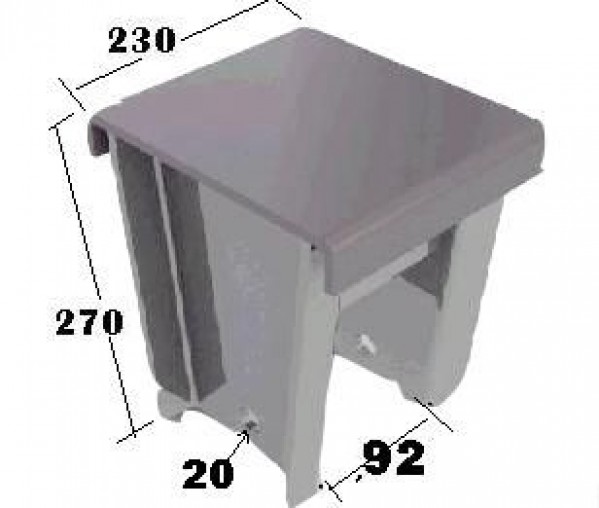 Suporte Dianteiro Traseiro Fachini Sr W2-304
