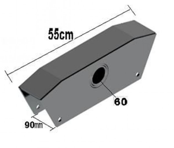 Balanca Carreta Randon Pino 60mm Curta Rn-6201