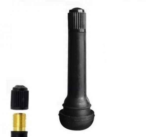 Bico Valvula Pneu S/ Camara 61mm 19.4mm Valvula