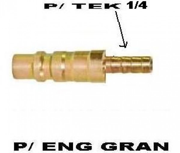 Pino Engate Rapido 1/2 C/espigao P/ Tekalon 5/16mm-8mm)