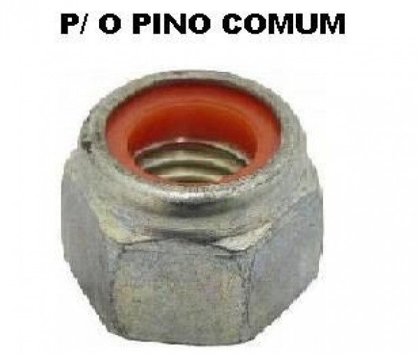 Porca Pino Tensor Carreta Autrav 1x14 R-fina Baixa S/coroa (serve No Grampo 06761 06764 06765 06762 06763 06628 06630)