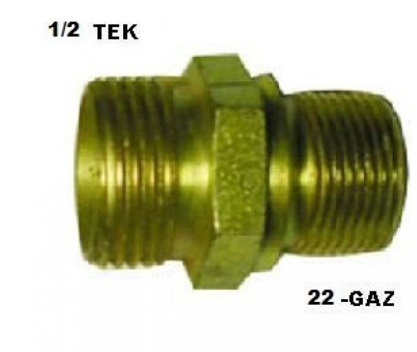 Conector Macho .1/2x22 Desmontado