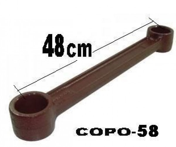 Braco Tensor Carreta Fixo .53cm Copo-58m Randon & Te-1351 Braco Tensor Carreta