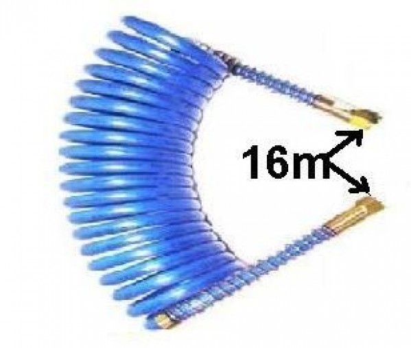 Mangueira Espiral 4.5mts Cav / Carreta 16x16mm Femea